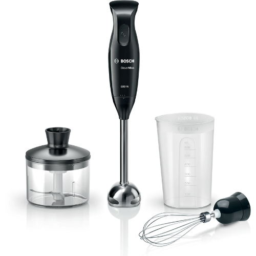 Mixeur plongeant, CleverMixx, 600 W, Noir, Anthracite BOSCH MSM2650B - vue 1