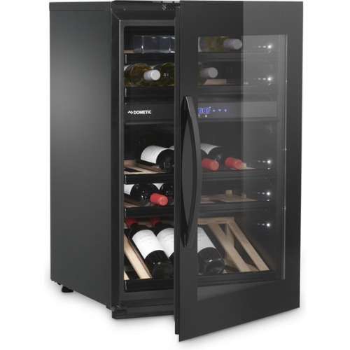 Cave à vin à compresseur noire 49 bouteilles DOMETIC E49FGB - vue 1