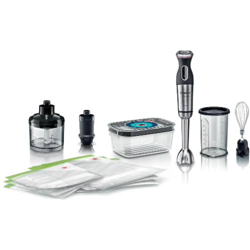 Mixeur plongeant, MaxoMixx, 1000 W, Inox BOSCH MS8CM61V5 - vue 1