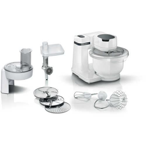 Série 2, Robot pâtissier, MUM, 700 W, Blanc, blanc BOSCH MUMS2AW21