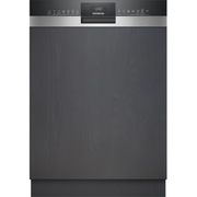iQ300, Lave-vaisselle intégrable avec bandeau, 60 cm, Metallic SIEMENS SN53HS37VE - vue 1