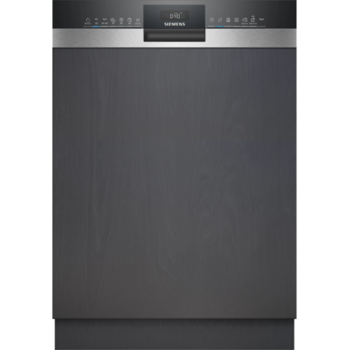 iQ300, Lave-vaisselle intégrable avec bandeau, 60 cm, Metallic SIEMENS SN53HS37VE - vue 1
