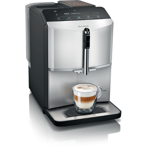 Machine à café tout-automatique, EQ300, Daylight silver SIEMENS TF303E01 - vue 1
