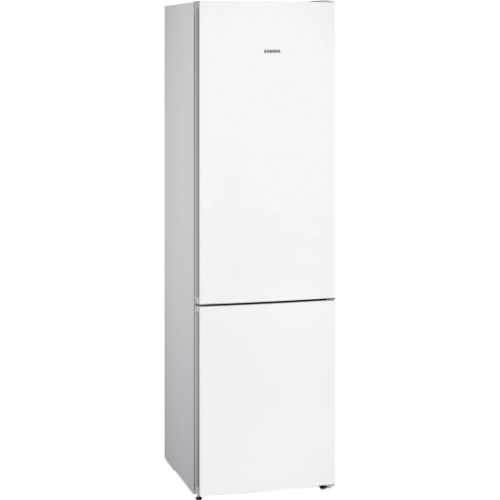 iQ300, Réfrigérateur combiné pose-libre, 203 x 60 cm, Blanc SIEMENS KG39NVWED - vue 1
