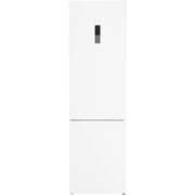 iQ300, Réfrigérateur combiné pose-libre, 203 x 60 cm, Blanc SIEMENS KG39NXWDF - vue 1