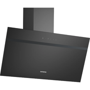 iQ100, Hotte murale, 80 cm, Noir avec finition en verre SIEMENS LC85KDK60 - vue 1