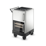 MoBar 300 S bar extérieur mobile 220 - 240 V, le réfrigérateur monozone en acier inoxydable dometic - vue 1