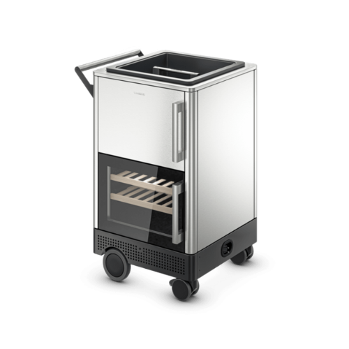 MoBar 300 S bar extérieur mobile 220 - 240 V, le réfrigérateur monozone en acier inoxydable dometic - vue 1