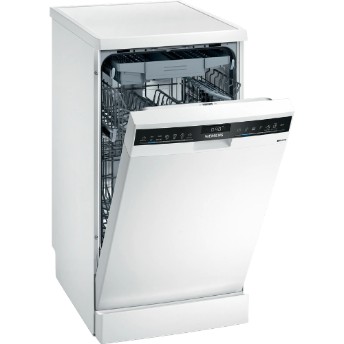 iQ300, Lave-vaisselle pose-libre, 45 cm, Blanc SIEMENS SR23HW65ME - vue 1