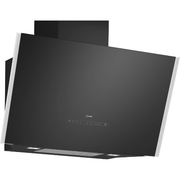 N 50, Hotte murale, 80 cm, Noir avec finition en verre NEFF D85IFN1S0 - vue 1