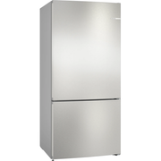 Série 4, Réfrigérateur combiné pose-libre, 186 x 86 cm, Inox BOSCH KGN86VIEA - vue 1
