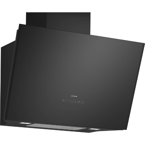 N 70, Hotte murale, 80 cm, Noir avec finition en verre NEFF D88IAN2S0 - vue 1