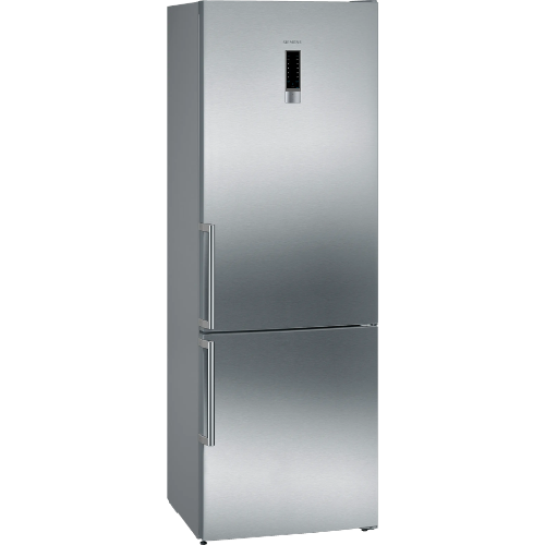 iQ300, Réfrigérateur combiné pose-libre, 203 x 70 cm, Inox SIEMENS KG49NXIEP - vue 1