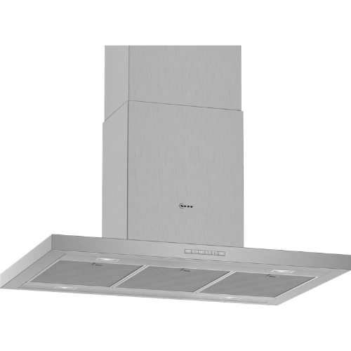 Hotte décor îlot en Inox de 90cm NEFF I95BBE2N0 - vue 1