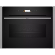 N 70, Four intégrable compact avec fonction micro-ondes, 60 x 45 cm, Inox NEFF C24MR21N0 - vue 1