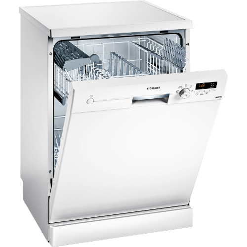 iQ100, Lave-vaisselle pose-libre, 60 cm, Blanc SIEMENS SN215W02AE - vue 1