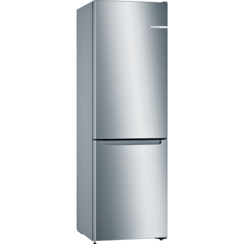 Réfrigérateur combiné pose-libre inox Bosch KGN33NLEB - vue 1