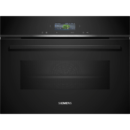 iQ700, Four intégrable compact avec fonction micro-ondes, 60 x 45 cm, Noir SIEMENS CM724G1B1 - vue 9