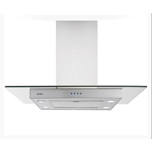 Hotte Décorative en Inox Îlot 90cm AHI990IX - vue 1