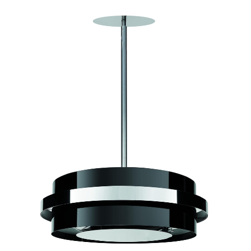 Hotte décorative îlot 58cm AIRLUX AHL54BK - vue 1