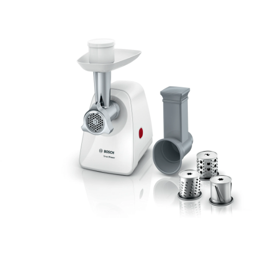 Hachoir à viande, SmartPower, 1500 W, Blanc, blanc BOSCH MMWP2004 - vue 1