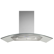 Hotte Murale Soft 90 CM GLEM GHS910IX - vue 1