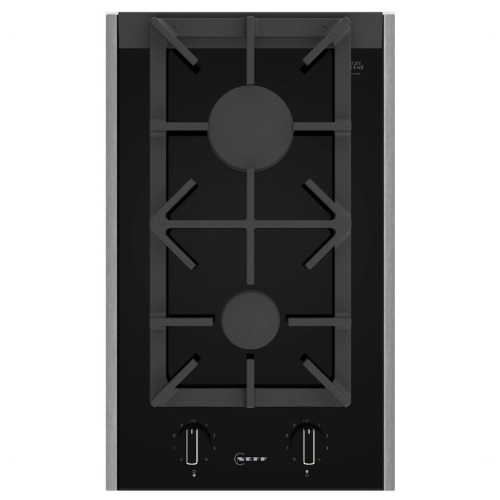 N 90, Domino gaz, 30 cm, Vitrocéramique, Noir NEFF N23TS29S0 - vue 1