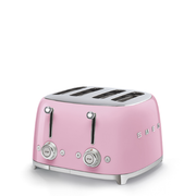 Toaster 4 tranches Smeg TSF03-Rose - vue 1