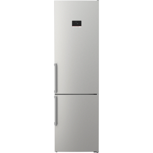 Série 6, Réfrigérateur combiné pose-libre, 203 x 60 cm, Inox BOSCH KGN39AIBT - vue 1