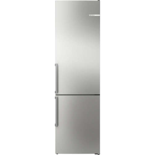 Série 6, Réfrigérateur combiné pose-libre, 203 x 60 cm, Acier brossé anti-traces, Total No Frost BOSCH KGN39AIAU - vue 1