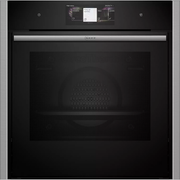 N 90, Four intégrable avec fonction vapeur, 60 x 60 cm, Inox NEFF B64VT73N0 - vue 1