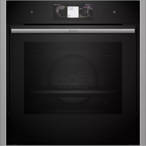 N 90, Four intégrable avec fonction vapeur, 60 x 60 cm, Inox NEFF B64VT73N0 - vue 1