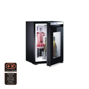 Minibar Absorption 30L Noir Verre triple Vitrage A30G2R2 DOMETIC - vue 1
