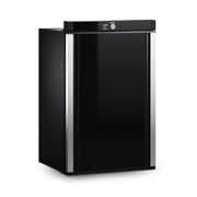 Réfrigérateur à absorption trimixte 93 litres, noire 12 V, 230 V ou gaz, porte a double charnière Dometic RM 10.5T - vue 1