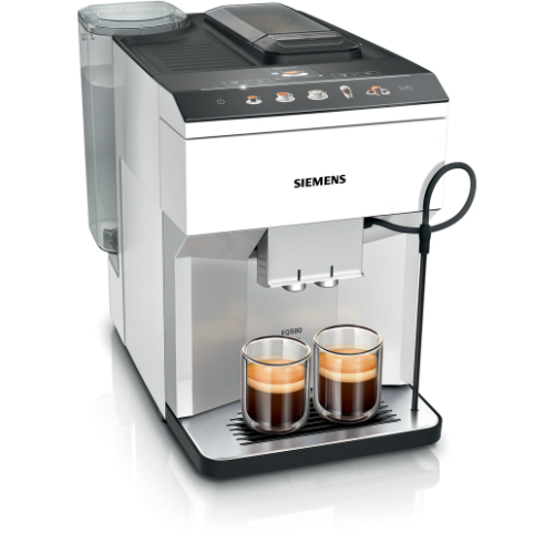 Machine à café tout-automatique, EQ500 classic, Argent naturel, Blanc SIEMENS TP515R02 - vue 1