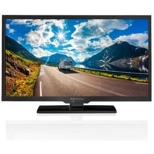 Télévision Combi DVD mobile 60 Cm 12/24/230 V Alphatronics SL24DSBI+ - vue 1
