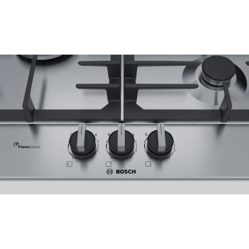 Table Gaz Série 6 Inox 60 cm BOSCH PCC6A5B90 - vue 2