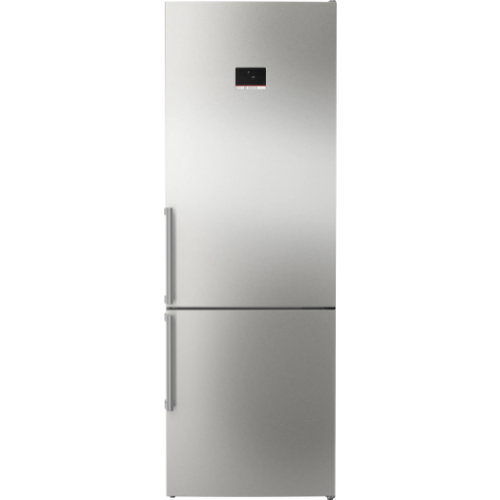 Série 4, Réfrigérateur combiné pose-libre, 203 x 70 cm, Inox BOSCH KGN497ICT - vue 1