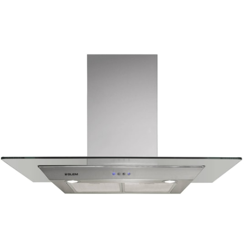 Hotte Murale Quadra 90 CM GLEM GHQ970IX - vue 1