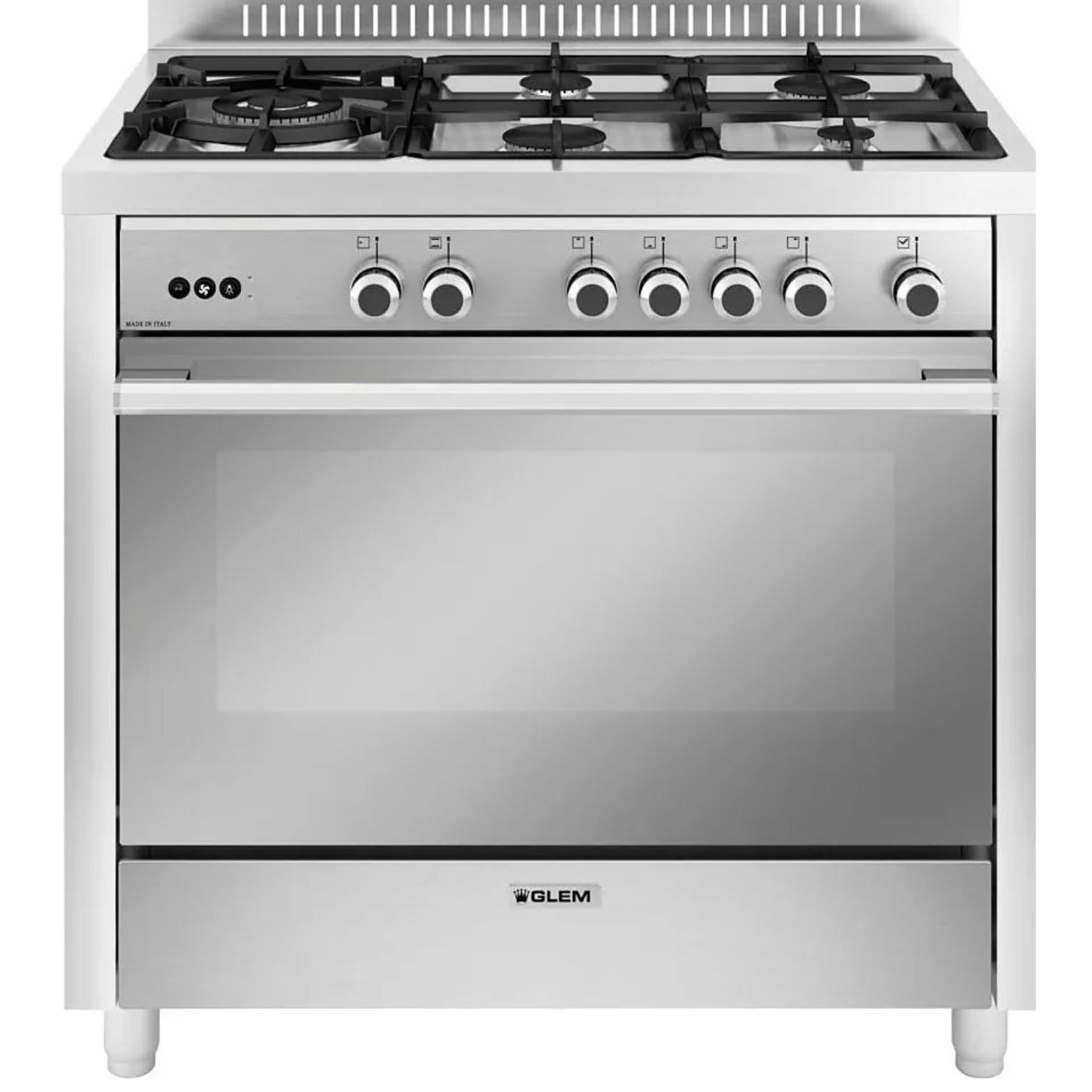Cuisinière Matrix Piano 90 x 60 CM GLEM GX960CQIX - vue 1