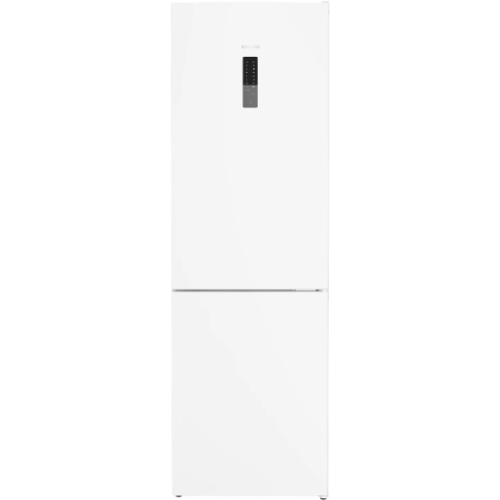 iQ300, Réfrigérateur combiné pose-libre, 186 x 60 cm, Blanc KG36NXWDF SIEMENS - vue 1