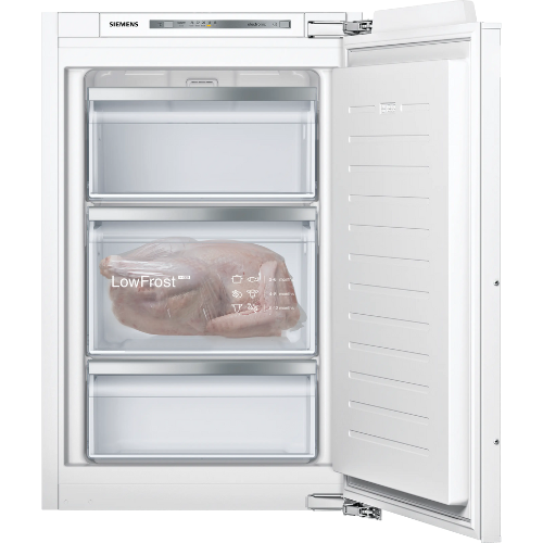 iQ500, Congélateur intégrable, 87.4 x 55.8 cm, Charnières pantographes softClose SIEMENS GI21VADE0 - vue 1