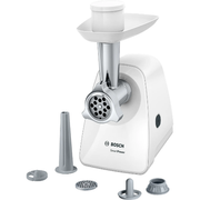Hachoir à viande, SmartPower, 1500 W, Blanc, blanc BOSCH MFW2520W - vue 1