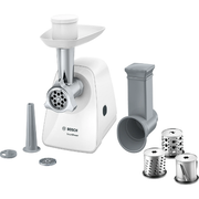 Hachoir à viande, SmartPower, 1500 W, Blanc, blanc BOSCH MFW2514W - vue 1