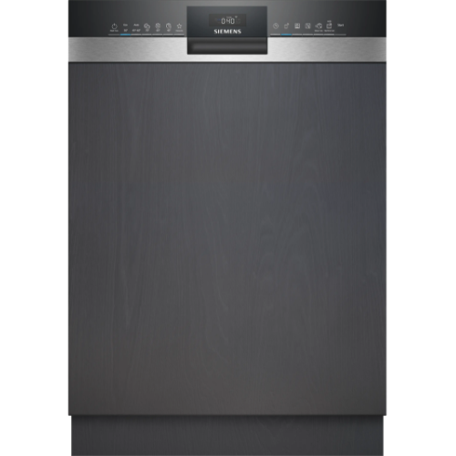 iQ300, Lave-vaisselle encastrable avec bandeau, 60 cm, Acier brossé SIEMENS SN53HS10VF - vue 1