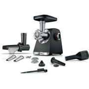 Série 6, Hachoir à viande, MultiPower, 2100 W, Noir, argent métallisé BOSCH MFWS650B - vue 1