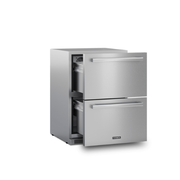 Réfrigérateur d’extérieur à tiroir en acier inoxydable pour une capacité maximale de 150 l, 220/240 V, conception verticale,