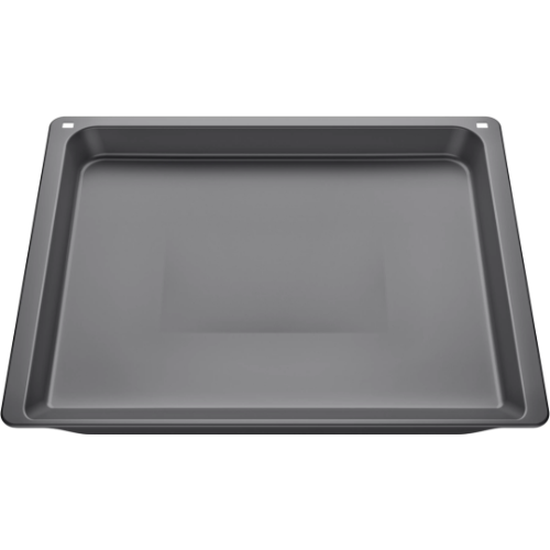 Lèchefrite anthracite émaillé pour four, 38 x 455 x 375 mm, BOSCH HEZ632070 - vue 1