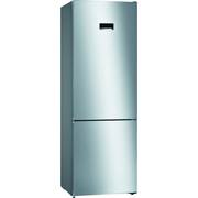 Réfrigérateur combiné inox look Bosch KGN49XLEA - vue 1