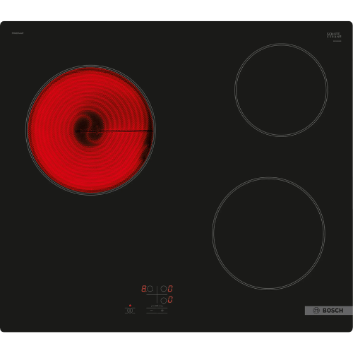 Série 2, Table électrique, 60 cm, Noir, sans cadre BOSCH PKM61RAA8F - vue 1